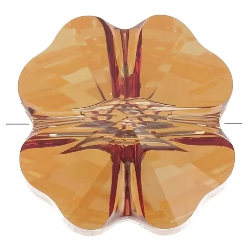 PureCrystal Trébol 5752 12 mm - Cobre Cristal x1