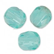 Facetadas 4 mm Teal x50