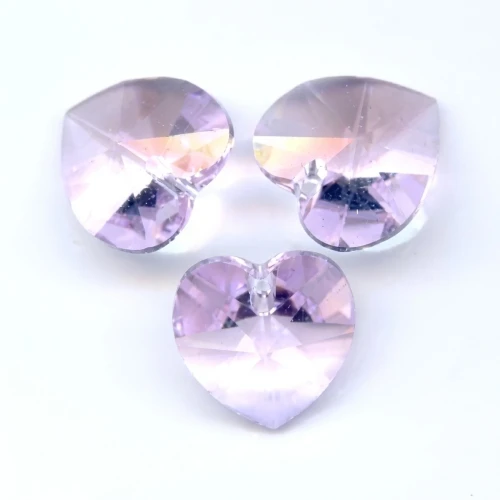 Corazones PureCrystal 6228 Violet 10,3x10 mm x6