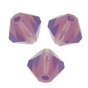 Tupis de Cristales de Preciosa 6 mm - MC Bead Rondell - Amethyst Opal x12|raw }}