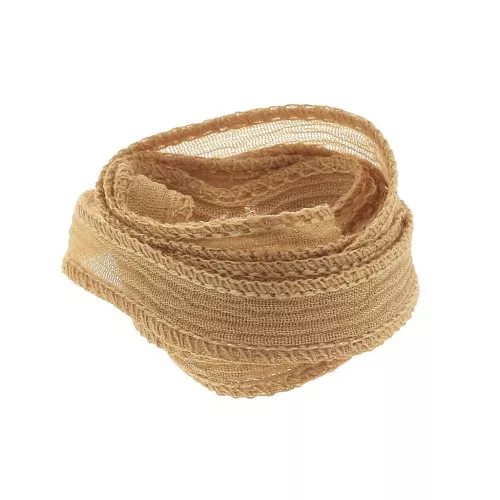 Cinta de seda 10 mm - Caramel claro x85cm