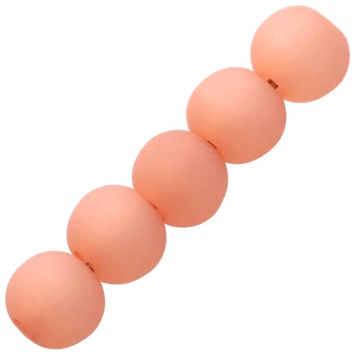 Redondas Polaris 4 mm Light Peach x20