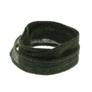 Cinta de seda 10 mm - Kaki x85cm