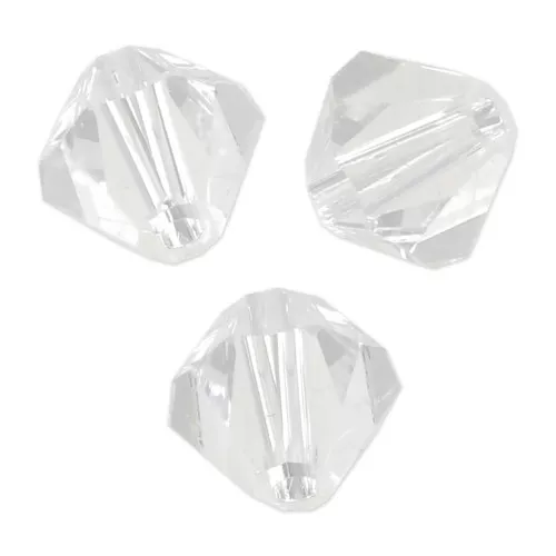 Tupis de Cristales de Preciosa 6 mm - MC Bead Rondell -Crystal x12