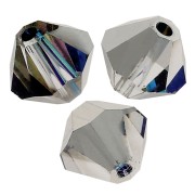 Tupis de Cristal Preciosa 6 mm - MC Bead Rondell - Crystal Bermuda Blue x12