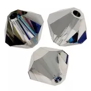 Tupis de Cristal Preciosa 6 mm - MC Bead Rondell - Crystal Bermuda Blue x12