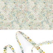 Cinta cortada al bies Liberty Adelajda Orange x 1m|raw }}