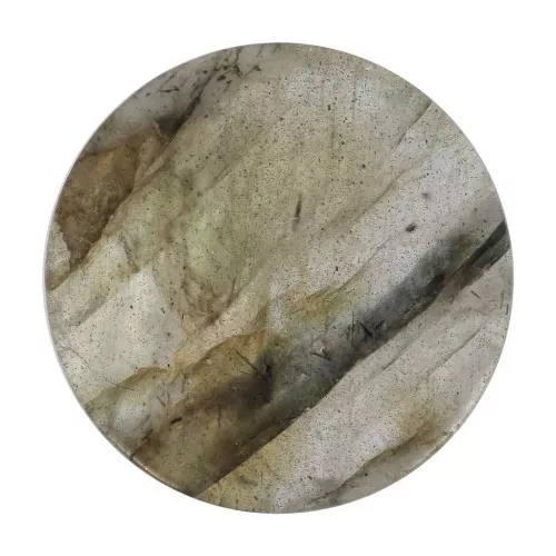 Cabuchón redondo plano 20 mm - Labradorite x1