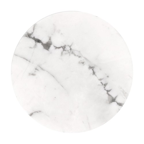 Cabuchón redondo plano 20 mm - Howlite x1