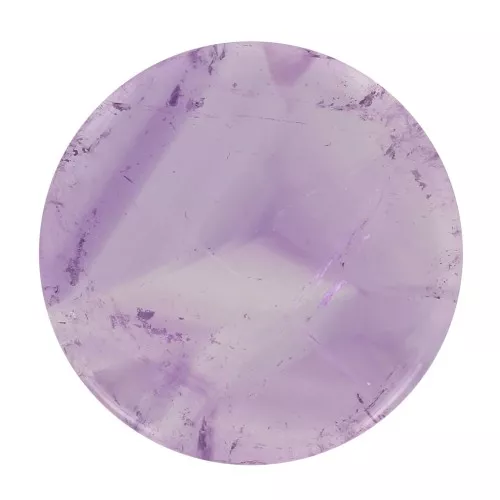 Cabuchón redondo plano 20 mm - Amethyste x1