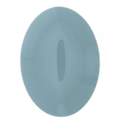 Cabujón ovalado de resina opaca18x13 mm - Bleu x1