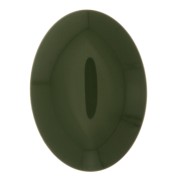 Cabujón ovalado de resina opaca18x13 mm - Olive x1