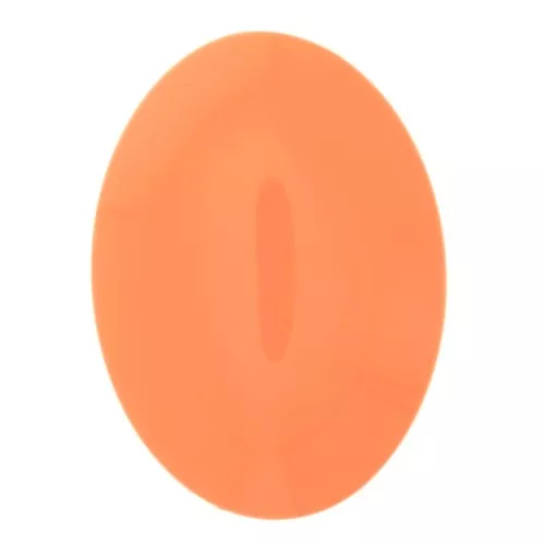 Cabujón ovalado de resina opaca18x13 mm - Corail x1