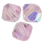 Tupis de Cristales de Preciosa 4 mm - MC Bead Rondell - Pink Sapphire AB x30