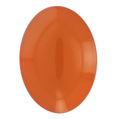 Cabujón ovalado de resina 18x13 mm - Ambre x1