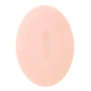 Cabujón ovalado de resina opaco 25x18 mm - Rosa pastel x1|raw }}