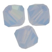 Tupis de Cristales de Preciosa 4 mm - MC Bead Rondell - Light Sapphire Opal AB x30