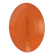 Cabujón ovalado de resina 25x18 mm - Ambre x1