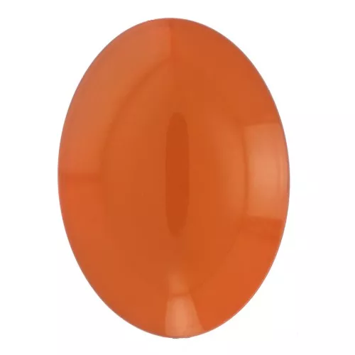Cabujón ovalado de resina 25x18 mm - Ambre x1