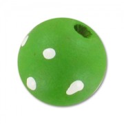 Redonda de madera 16 mm Verde lunares x1|raw }}