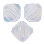 Tupis de Cristales de Preciosa 4 mm - MC Bead Rondell - White Opal x30