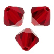 Tupis de Cristales de Preciosa 4 mm - MC Bead Rondell - Light Siam x30|raw }}