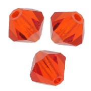 Tupis de Cristales de Preciosa 4 mm - MC Bead Rondell - Hyacinth  x30|raw }}