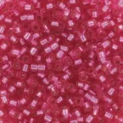 Miyuki Delica 11/0 DB1338 - Dyed Silver lined Rose