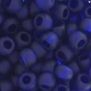 Rocalla Toho 11/0 TO11R8DF - Transparent Frosted Cobalt x8g