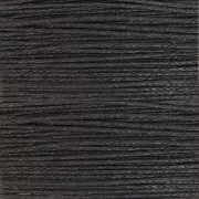 Algodón encerado 1 mm - Negro x5m
