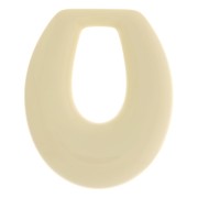 Colgante gota calada de resina 33x27 mm - Ecru x1