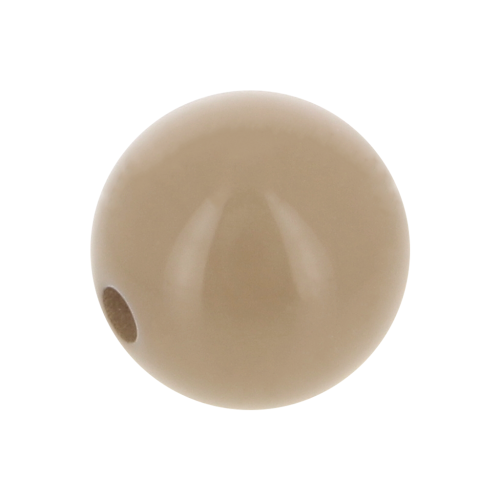 Redonda Polaris Opaco 10 mm Marón claro x1