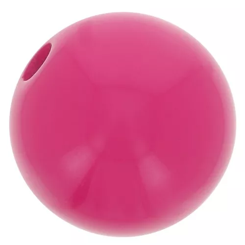 Redonda Polaris Opaco 10 mm Fuchsia x1