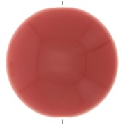 Disco redondo de resina opaca 25 mm - Terre cuite x1|raw }}