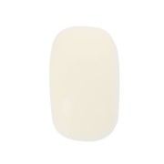 Cuenta arandela de resina opaca 18x11 mm - Ecru x1