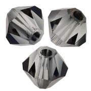 Tupis de Cristales de Preciosa 4 mm-MC Bead Rondell - Crystal Valentinite  x30