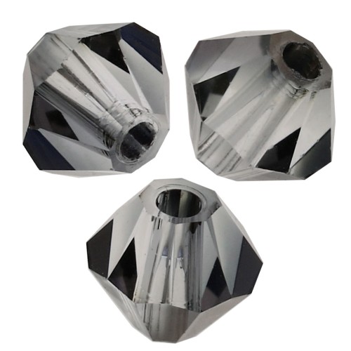 Tupis de Cristales de Preciosa 4 mm-MC Bead Rondell - Crystal Valentinite x30