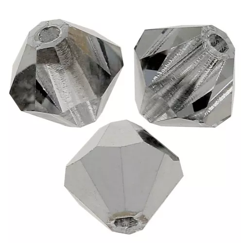 Tupis de Cristales de Preciosa 4 mm-MC Bead Rondell - Crystal Labrador Half x30