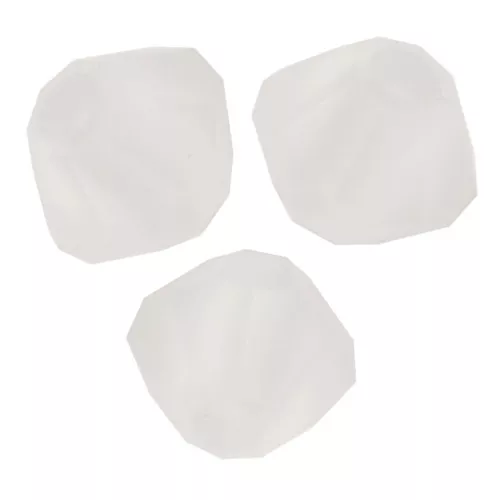 Tupis de Cristal Preciosa 4 mm - MC Bead Rondell - Crystal Matt x30