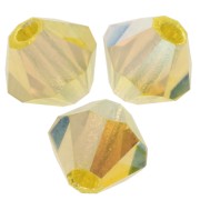 Tupis de Cristales de Preciosa 4 mm-MC Bead Rondell - Citrine AB 2x X30|raw }}