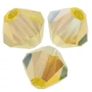 Tupis de Cristales de Preciosa 4 mm-MC Bead Rondell - Citrine AB 2x X30