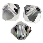 Tupis de Cristales de Preciosa 4 mm-MC Bead Rondell - Crystal Vitrail Light X30