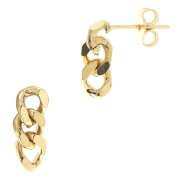 Ganchos pendientes pulsera 14x5 mm- Chapado de Oro 3 micras x2|raw }}