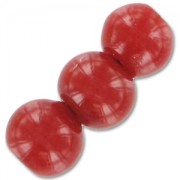 Redondas 8 mm Dark Red Coral x10|raw }}