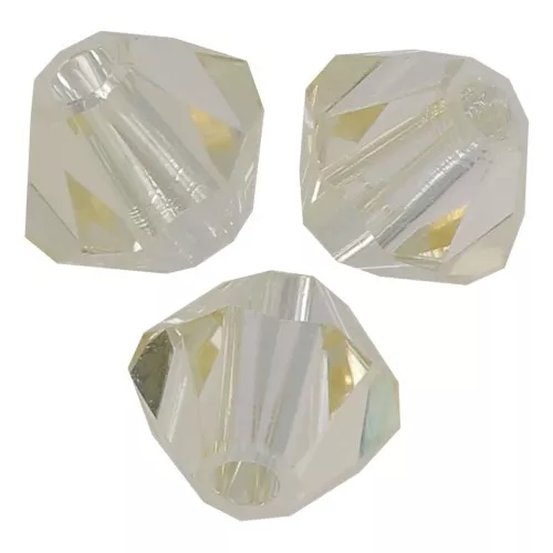 Tupis de Cristales de Preciosa 4 mm-MC Bead Rondell - Crystal Blond Flare x30