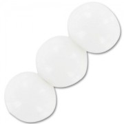 Redondas 8 mm Blanco x10