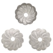 Casquillas filigranadas 7 mm - Acero inox 304 x10|raw }}