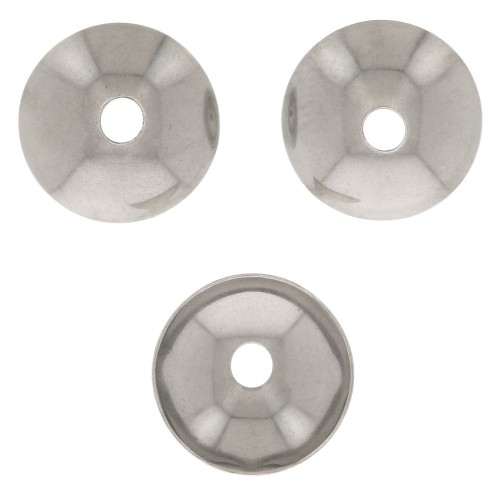 Casquillas lisas 8 mm - Acero inox 304 x10
