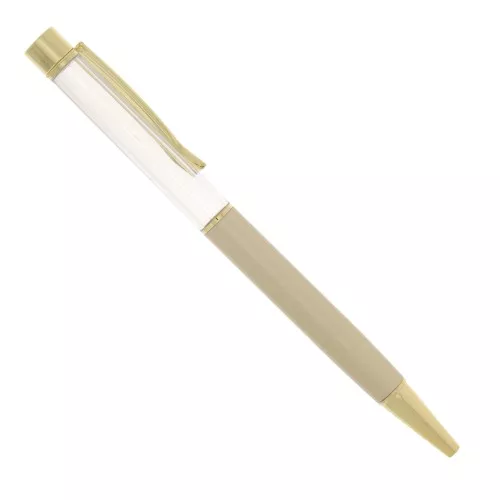 Lapiz para decorar con cuentas - resina - polimérica - Dorado x1