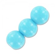 Redondas 4 mm Aguamarina x20